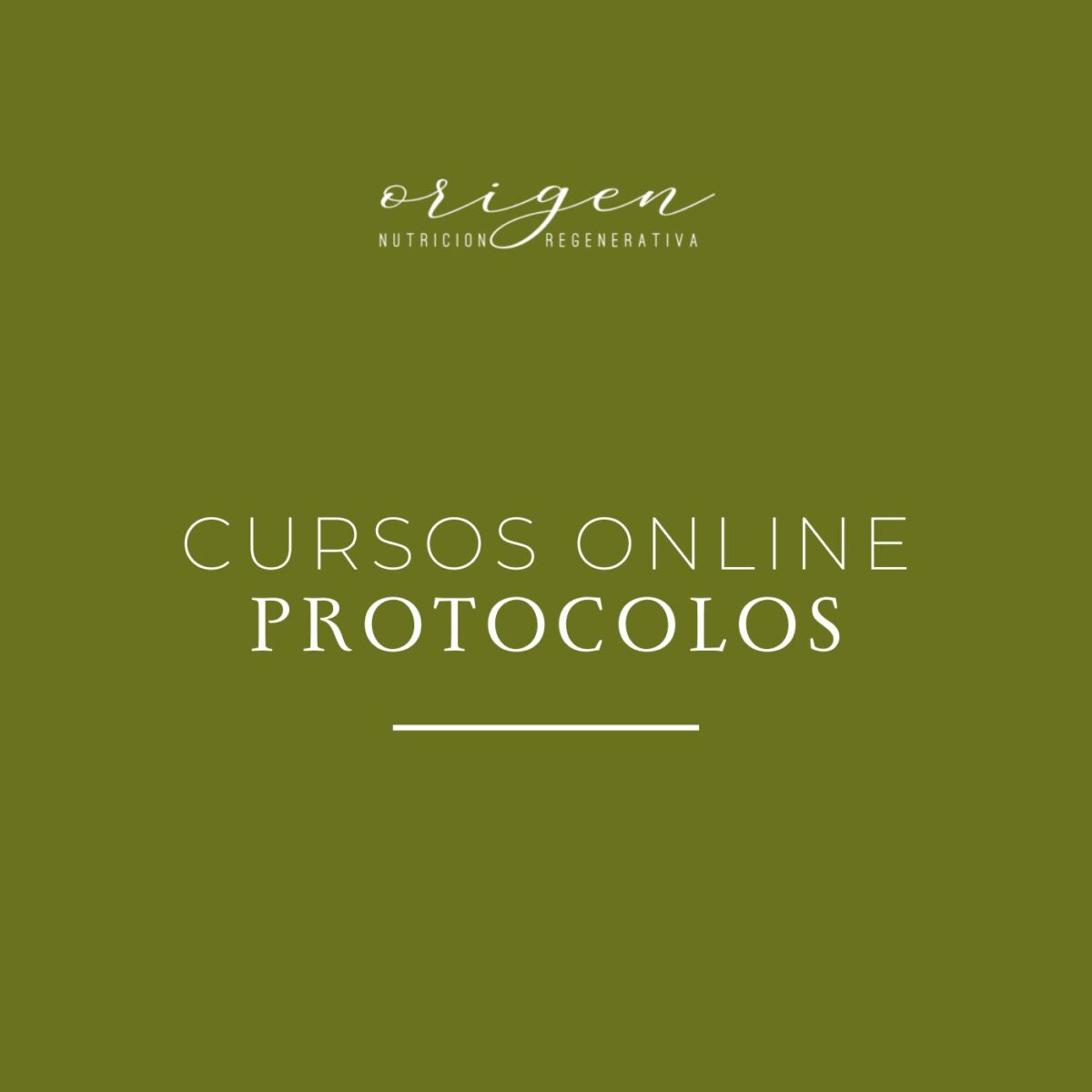 Cursos online y protocolos
